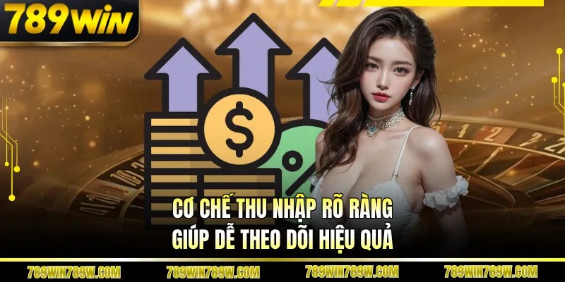 Đại Lý 789WIN Tạo Nguồn Thu Ổn Định Từ Hệ Thống Rõ Ràng 1 Cơ chế thu nhập rõ ràng giúp dễ theo dõi hiệu quả